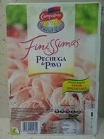 Mängden socker i Finissimas, pechuga de pavo