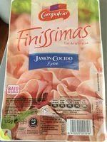 Mängden socker i Finissimas, jamón cocido extra