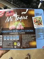 Mängden socker i Mi toque, taquitos de paleta cocida
