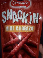 Mängden socker i Snack'in mini chorizo