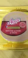 Mängden socker i Mousse de foie de pato
