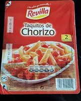 Mängden socker i Taquitos de Chorizo