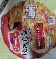 Mängden socker i Pizza & salsa jamón y queso