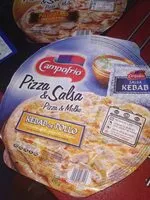 Mängden socker i Pizza kebab de pollo