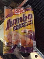 Mängden socker i Jumbo salchichas cocidas y ahumadas de cerdo