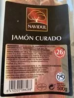 Mängden socker i Jamon curado