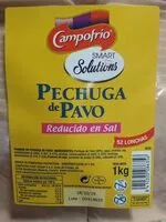 Mängden socker i Pechuga de Pavo
