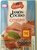 Mängden socker i Jamón cocido