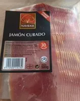 Mängden socker i Jamon curado