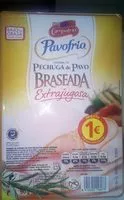 Mängden socker i Fiambre de pechuga de pavo braseada