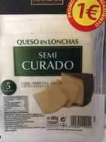 Mängden socker i Queso semicurado mezcla lonchas
