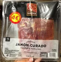 Mängden socker i Jamón curado