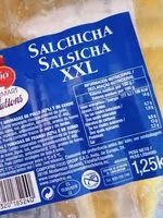 Mängden socker i Salchicha XXL