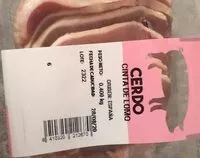 Mängden socker i Cinta de lomo de cerdo