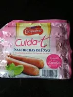Mängden socker i Cuida-t+ salchichas de pavo