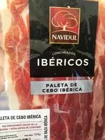 Mängden socker i Paleta Iberica Navidul Lonchas C / 25306 P