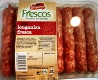 Mängden socker i Longaniza fresca