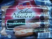 Mängden socker i Sabores nuestros a la pimienta
