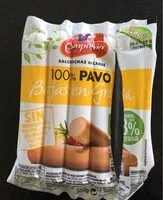 Mängden socker i Salchichas 100% pavo