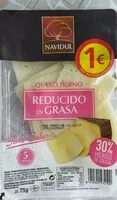 Mängden socker i Queso tierno reducido grasaelaborado con leche