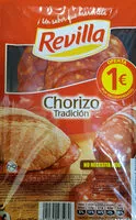 Mängden socker i Chorizo tradición extra lonchas sin gluten