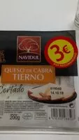 Mängden socker i Queso de cabra tierno