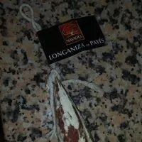 Mängden socker i Longaniza de payés