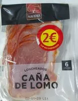Mängden socker i Caña de lomo