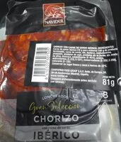 Mängden socker i Chorizo iberico gran seleccion