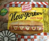 Mängden socker i The New yorkeer hot dog
