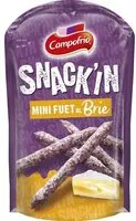 Mängden socker i SNACK'IN Mini fuet al brie