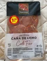 Mängden socker i Loncheado caña de lomo