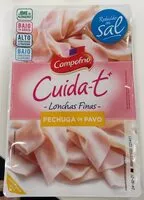 Mängden socker i Cuida-t+ pechuga de pavo