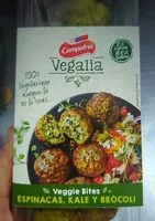 Mängden socker i Veggie bites
