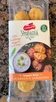 Mängden socker i Vegalia, veggie bites calabaza y zanahoria