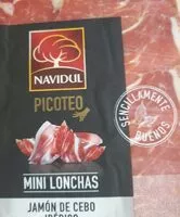 Mängden socker i Picoteo mini lonchas. MINI LONCHAS