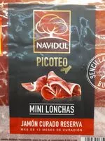 Mängden socker i Jamón curado reserva