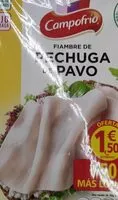 Mängden socker i Fiambre de pechuga de pavo