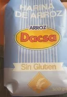 Mängden socker i Harina de arroz
