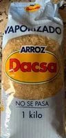 Mängden socker i Arroz vaporizado Dacsa