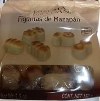 Mängden socker i Figuritas de mazapán