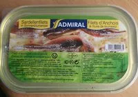 Mängden socker i Filets d'anchois