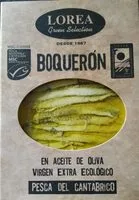 Mängden socker i Boquerón en aceite de oliva virgen extra ecológico