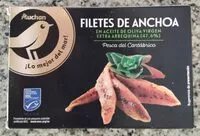Mängden socker i Filetes de anchoa en AOVE 47'6%