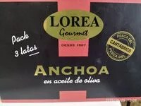 Mängden socker i Anchoa en aceite de oliva