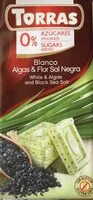 Mängden socker i Blanco algas y flor sal negra