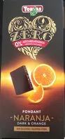 Mängden socker i Chocolate negro fondant con naranja