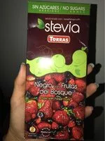 Mängden socker i Negro & Frutas del Bosque