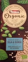 Mängden socker i Chocolate negro con soja y quinoa