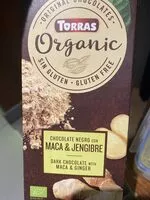 Mängden socker i Chocolate negro con Maca y jengibre